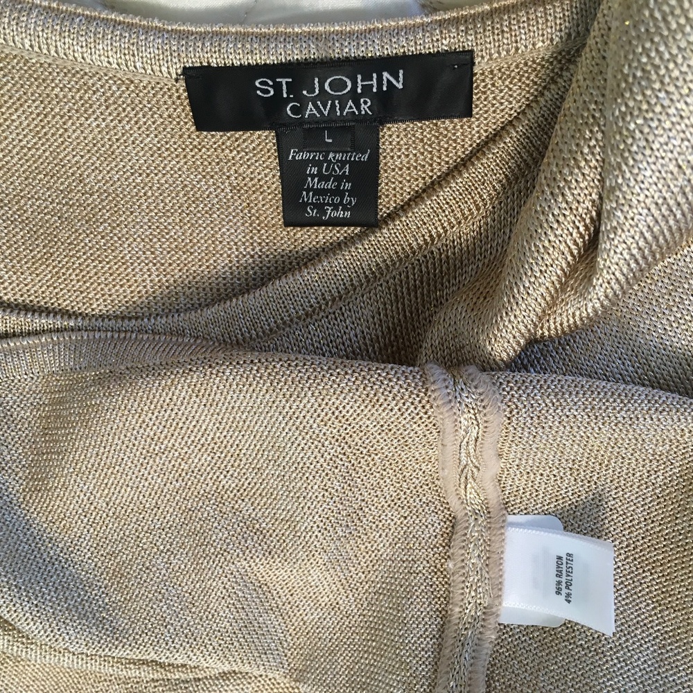 St. John caviar tank top - Picture 5 of 7